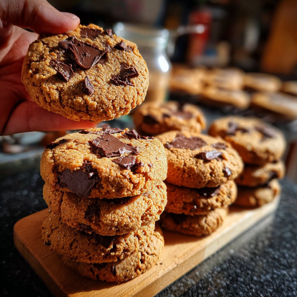 Peanut Butter Chocolate Spring Cookies