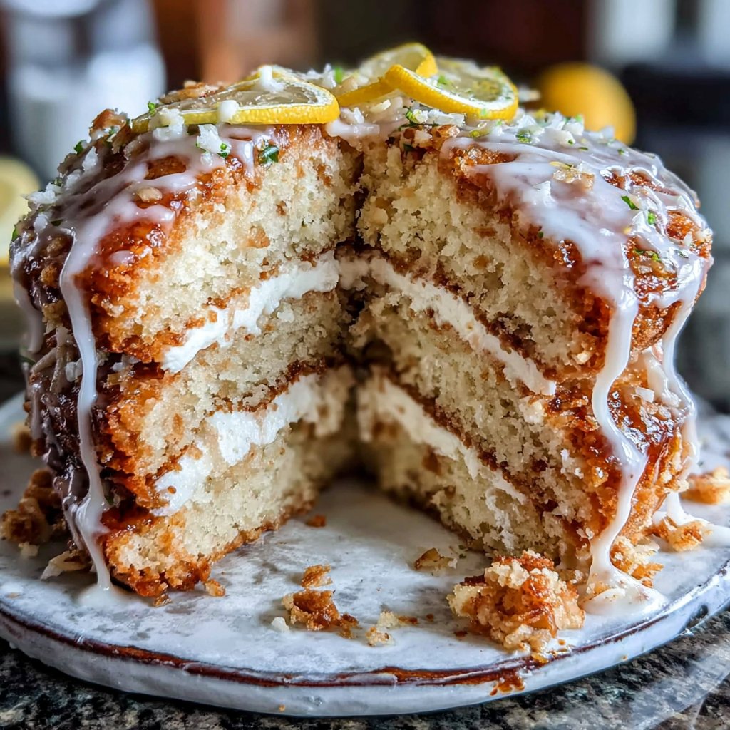 Elderflower Citrus Spring Cake