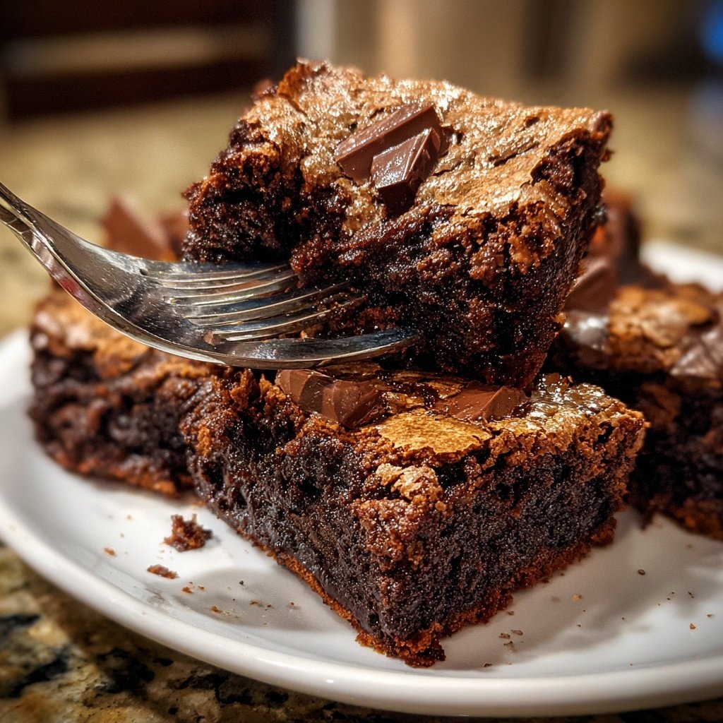 Dessert Chocolate Fudge Brownies