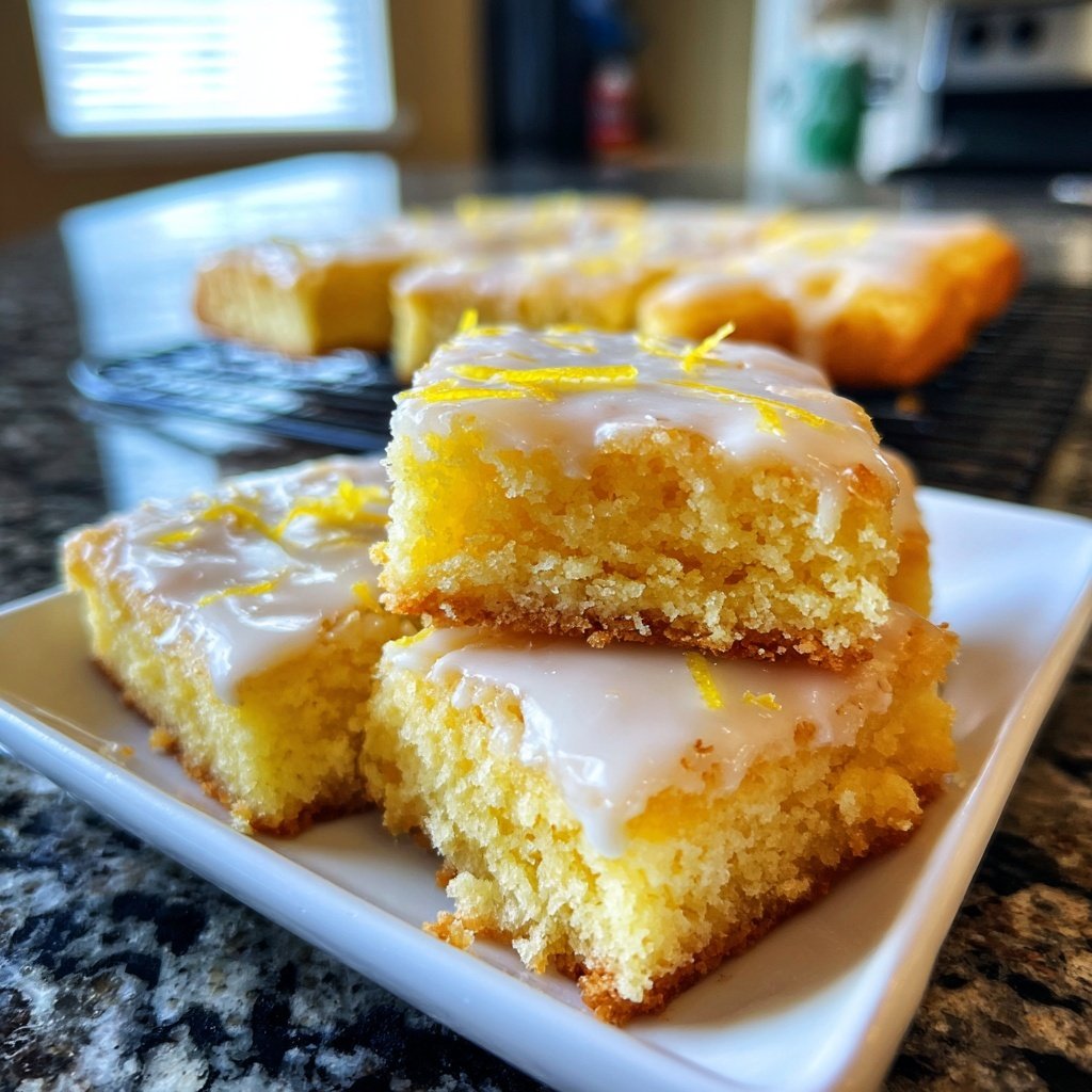 Finger-Licking Lemon Shortbread Bars