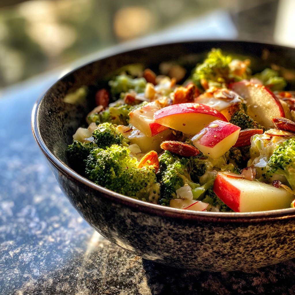Crunchy Broccoli Apple Salad