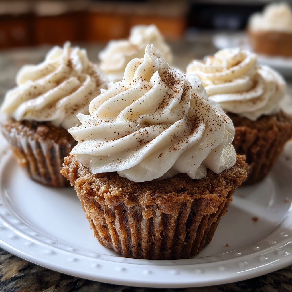 Luscious Chai Spice Cupcakes