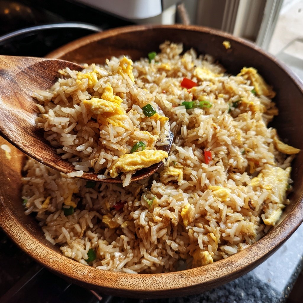Quick 10 Minute Egg Fried Rice